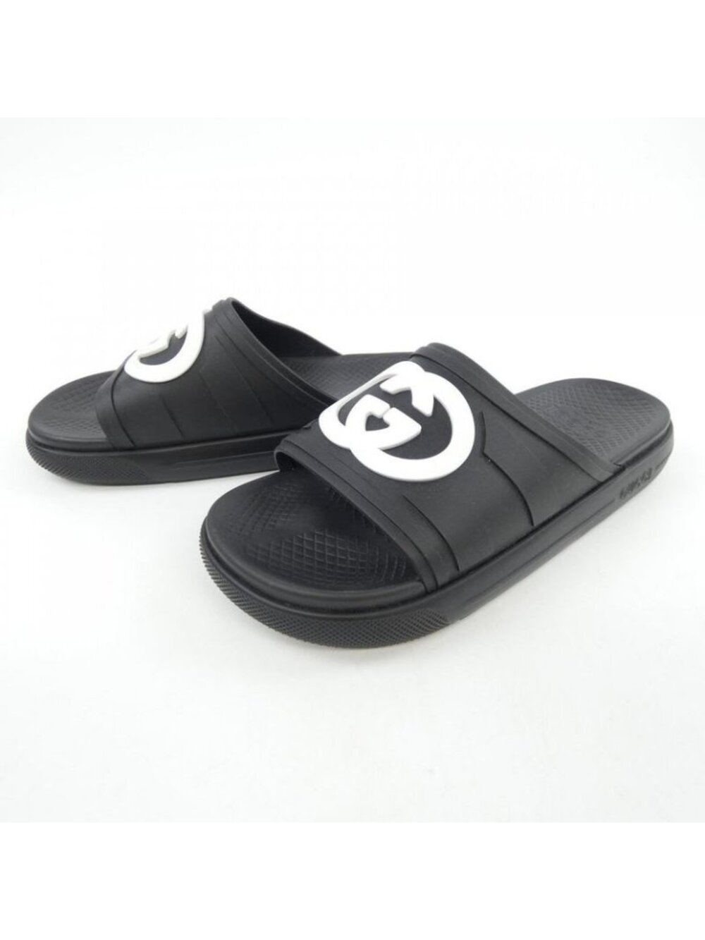 Gucci Size 10 Black Sandals - Picture 3 of 6